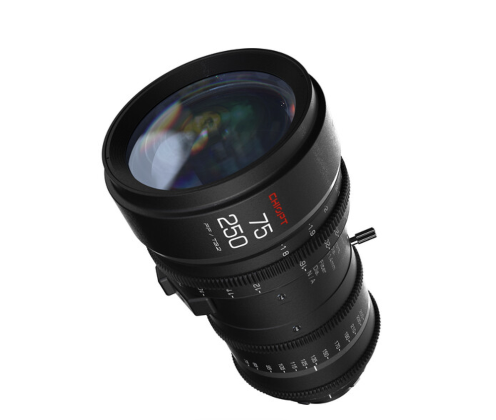 CHIOPT XTREME 75-250mm T3.2 Compact Zoom Cine Lens (PL Mount)