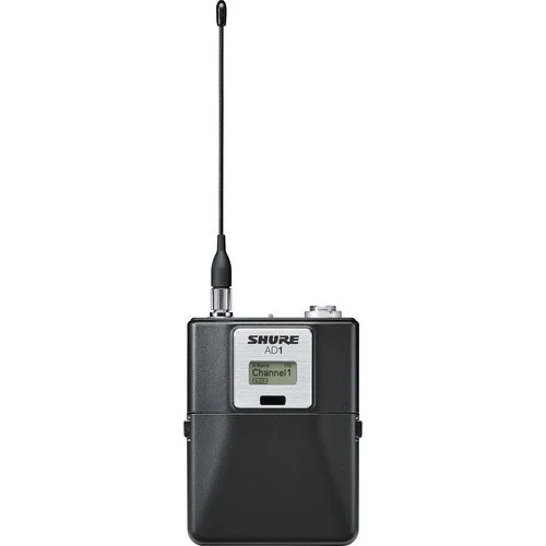 Shure AD1 Digital Wireless Bodypack Transmitter with TA4M (G57: 470 to 616 MHz)