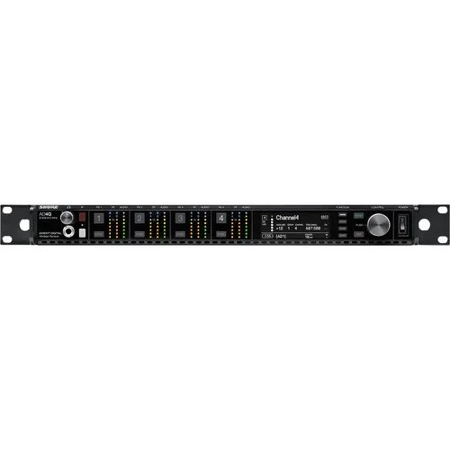 Shure AD4Q-US Axient Digital Four-Channel Wireless Receiver (A: 470 to 636 MHz)