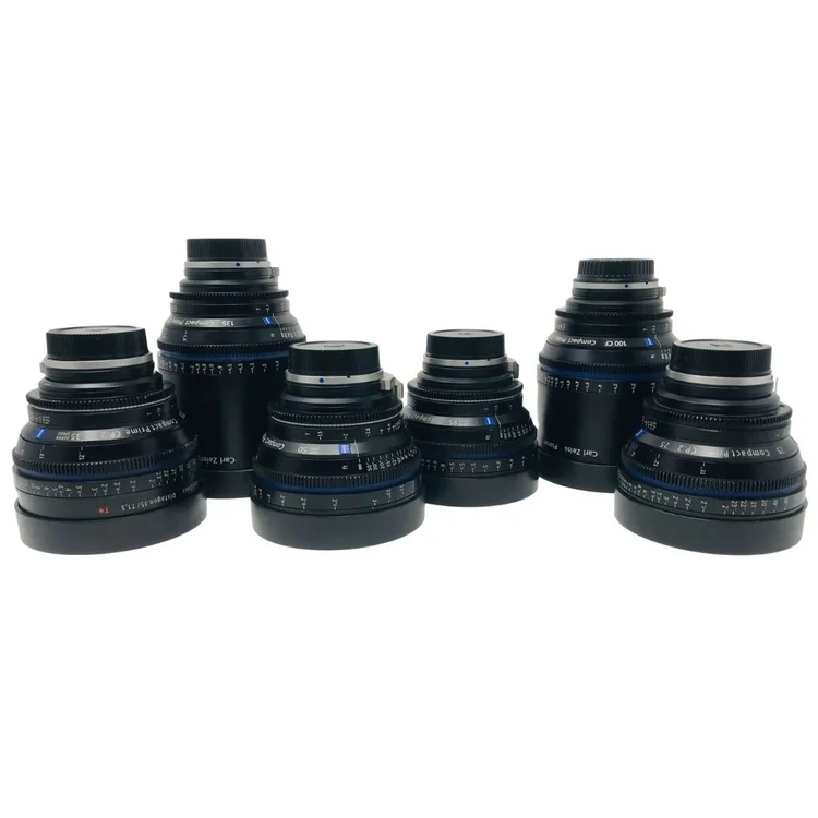 ZEISS CP2 KIT WITH SUPERSPEEDS T2.7, T2.1, T1.5(SUPERSPEEDS) (15MM, 18MM, 25MM, 35MM, 50MM, 85MM, 100MM